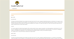 Desktop Screenshot of gccoal.com
